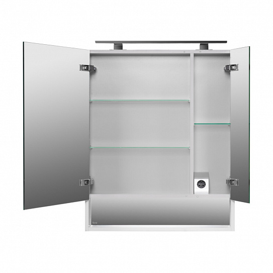 Зеркальный шкаф Roca The Gap 70 белый матовый ZRU9302749