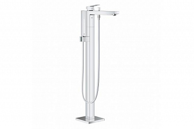 Смеситель для ванны Grohe EUROCUBE 23672001 пол, р.душ6,6 1-рыч.,квдр,35600