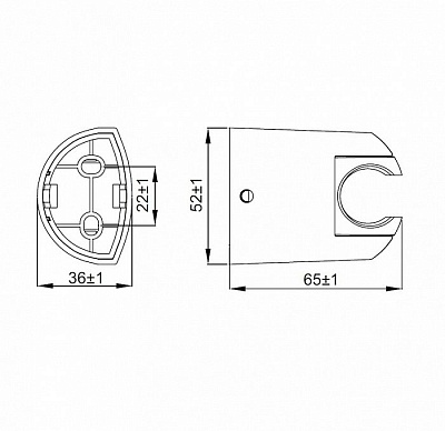 Держатель для лейки Iddis 020 020CP00I53