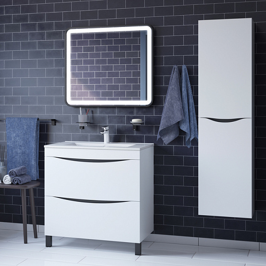 Тумба напольная с раковиной 80 см (0138000i28) Iddis Cloud CLO80WFi95K