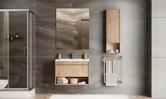 Тумба подвесная Aquaton Хоуп 80 1A287301HP6C0 (под ум-к Миранда 80)