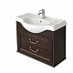 Тумба под раковину Roca America Evolution W 105 дуб темный ZRU9302962