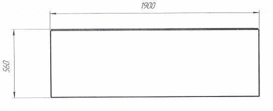 Панель фронтальная 1Marka FLAT 190 Modern/Elegance