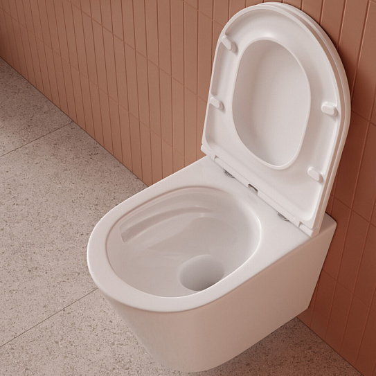 IDDIS Унитаз подвесной безободковый c системой смыва Торнадо, Calipso Q, CAQRDSEi25