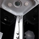 Душевая кабина 120х90х215 Niagara Eco E120/90/40L/TN высокий поддон 40см стекло тонированное