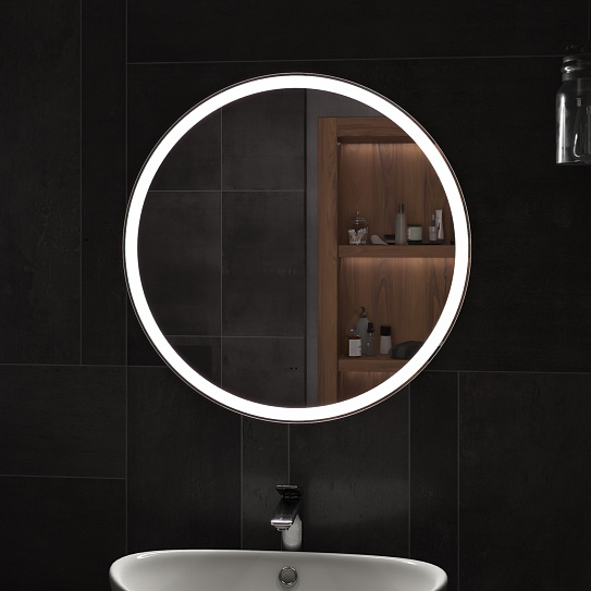 Зеркало круглое 70 см VIGO Cosmo 700 Comfort (подсветка, антизапотевание)