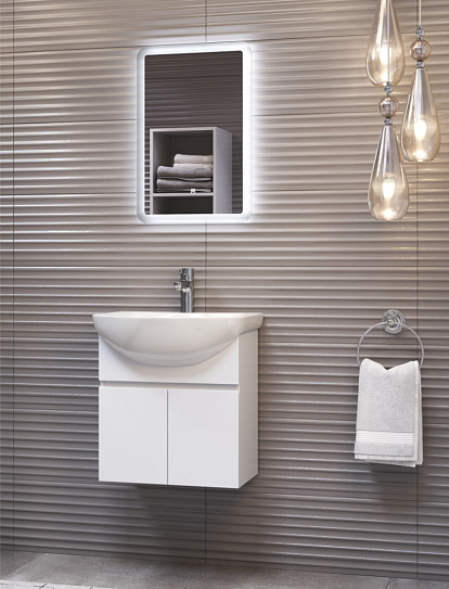 Тумба подвесная Vigo Wing 500-2-0 (под ум Балтика 50) tp.WIN.BAL.50.2D белый