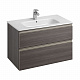 Тумба с раковиной Roca The Gap 80 2 ящика A857399402, городской дуб