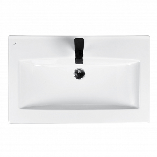 Тумба с раковиной Aquaton Форест 75 туманный серый 1A278201FR4D0