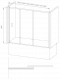 Шторка на ванну 140см Good Door Screen WTW-140-C-CH ПД00101