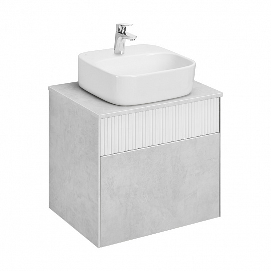 Тумба под накладную раковину AQUATON Марбл 60 1A276101MH4C0