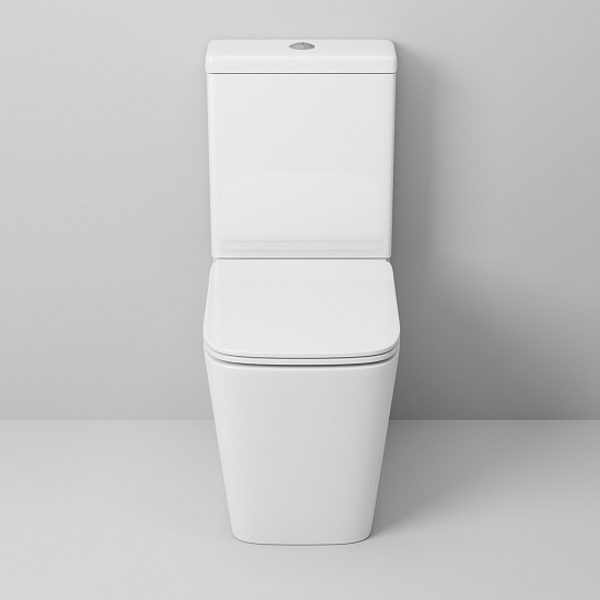 Унитаз напольный с тонкой крышкой Grossman GR-4445S (640*360*830)