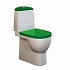 Унитаз-компакт Sanita Luxe Best Color Green (крышка микролифт) BSTSLCC09130522