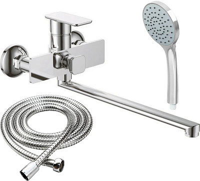 Смеситель для ванны с длинным поворотным изливом Rush Bruny BR4335-51
