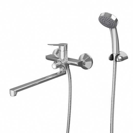 Смеситель для ванны с длинным поворотным изливом RUSH Haiti HA1935-51