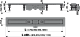 Водоотводящий желоб с порогами для перфорированной решетки AlcaPlast APZ12-850M Optimal