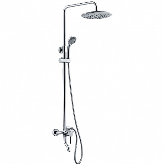 Душевой комплект со смесителем для ванны, 84/125х58 см WasserKRAFT A14401