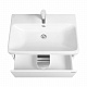 Тумба подвесная с раковиной 70см AQUATON Сканди 70 1A251801SD010