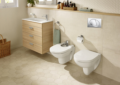 Комплект инсталляция с подвесным унитазом Roca Debba Round чаша Rimless + сиденье + панель слива ZRU9307735