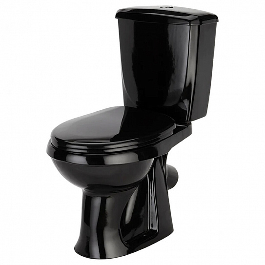 Унитаз-компакт напольный Оскольская керамика Элисса Оптима Стандарт (черный)