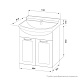 Раковина Iddis Wash Basin 0125000i28