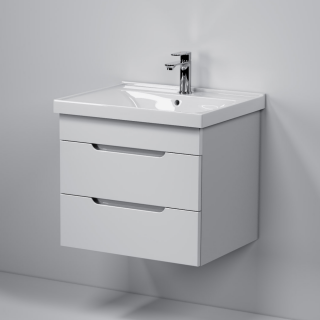 Тумба подвесная MIRSANT Soho Quadro 60 (раковина Deep-60) (рак.264491 в комплект не входит)