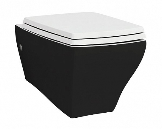 Унитаз подвесной Artceram Jazz JZ01 черно-белый