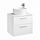 Тумба под раковину Roca Victoria 60 белый глянец 2 ящика A857468806