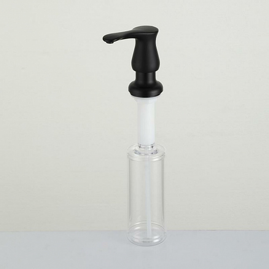 Дозатор латунь черный 300мл Gappo G405-6