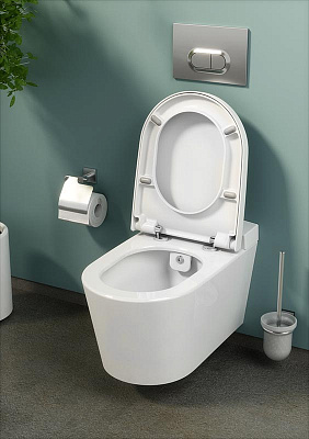 Унитаз подвесной безободковый с функцией биде VitrA Nest 5176B003-6233