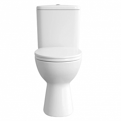 Унитаз-компакт безободковый VitrA S10 SmoothFlush с сиденьем микролифт 9864B003-7201