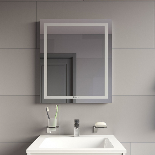 Зеркало с подсветкой и термообогревом 60 см, IDDIS Zodiac ZOD60T0i98