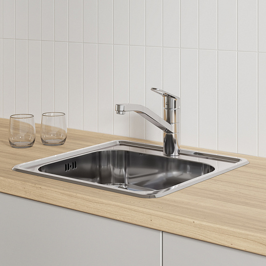 Смеситель для кухни IDDIS KLNSB00i05 Китчен Лайн (Kitchen Line) хром глянцевый