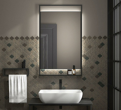 Раковина накладная Kerama Marazzi PLAZA 55, PLR.wb.55 (витринный образец) Ликвидация