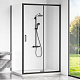 Боковая панель к душевому ограждению 100х190 CUBE SP-100-C-B GoodDoor КУ00025