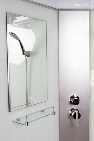 Душевая кабина 100х80х215 Niagara NG-43085-14Q низкий поддон 13см, стекло матовое