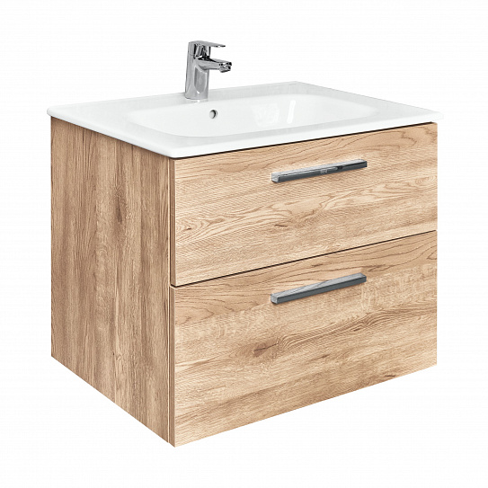 Тумба под раковину Roca Victoria 60 орех 2 ящика A857468517