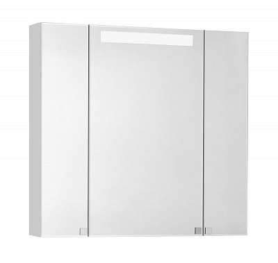 Шкаф-зеркало Акватон Мадрид 80 М со светильником 1A175202MA010