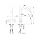 Смеситель для кухни IDDIS Acros ACRSB00i05