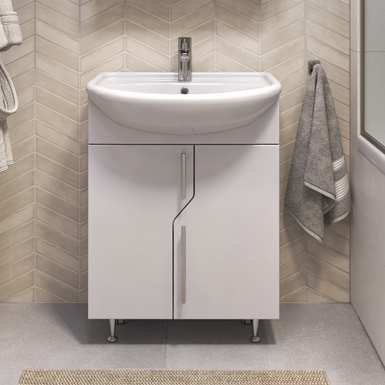 Тумба напольная без раковины Vigo Grand 550 (под ум Уют) tn.GRA.UYU.55.2D