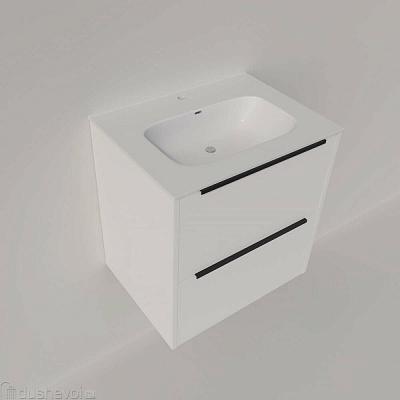 Тумба под раковину La Fenice Tesoro 60 см FNC-01-TES-PB-60-2 подвесная