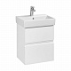 Тумба с раковиной Roca Oleta 50 2 ящика A857638501, белый матовый