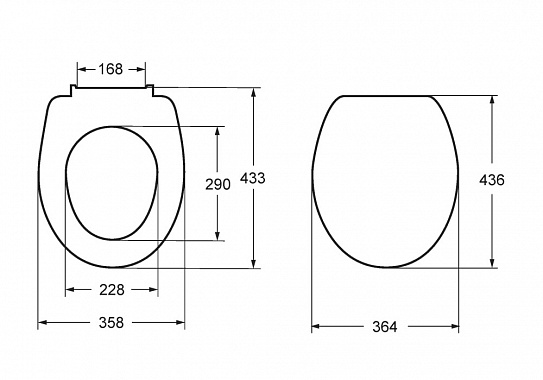 Сиденье Roca Victoria Nord микролифт, тонкое, быстрое снятие, дюропласт ZRU9302919