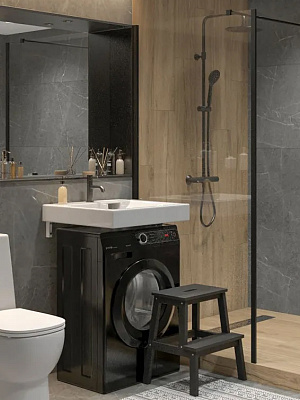 Раковина над стиральной машиной 60см Sanita Luxe Space 55 SPC55SLWB01