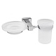 Держатель стакана и мыльницы WasserKRAFT Lippe K-6526