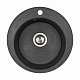 Мойка кухонная Шелли круглая графит AQUATON 1A734732SS210