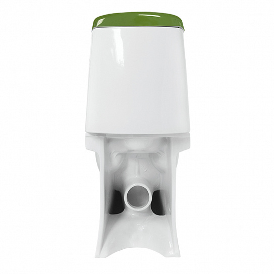 Унитаз-компакт Sanita Luxe Best Color Green (сиденье дюропласт, микролифт) BSTSLCC09130522
