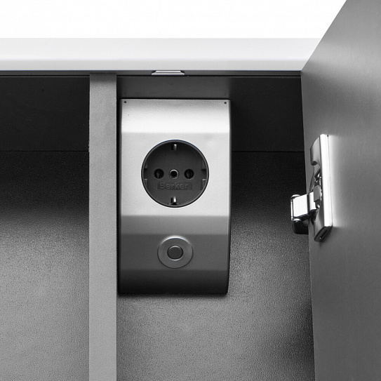 Зеркальный шкаф Roca Ronda 70 белый глянец/антрацит ZRU9302969