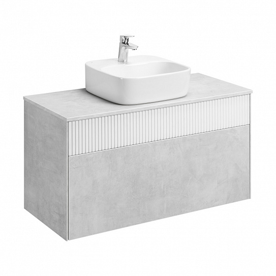 Тумба под раковину AQUATON Марбл 100 1A276301MH4C0