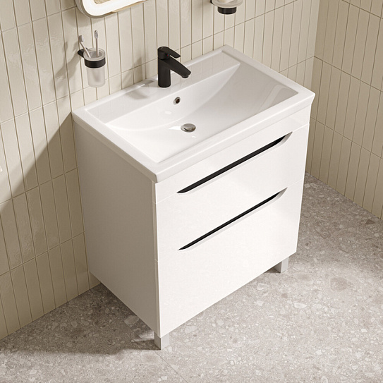 Тумба с умывальником (4077000i28) 70см Ray IDDIS RAY70WFi95K